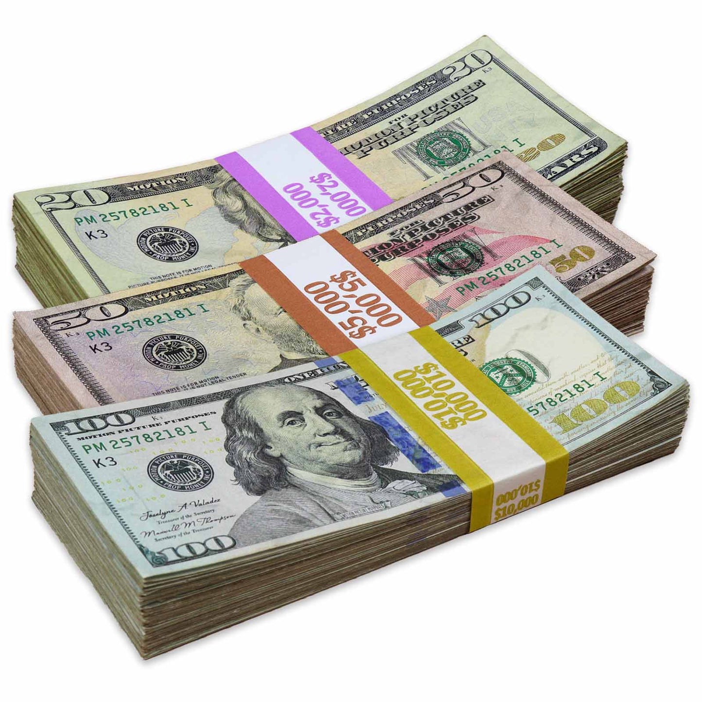 $17,000 RealAged® Full Print New Series Stacks Pack