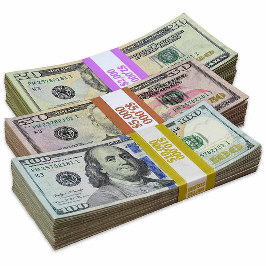$17,000 RealAged® Full Print New Series Stacks Pack