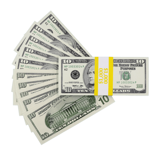 $1,000 Full Print 2000 Series Stack