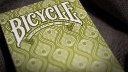 Bicycle Peacock Deck (Green) by USPCC