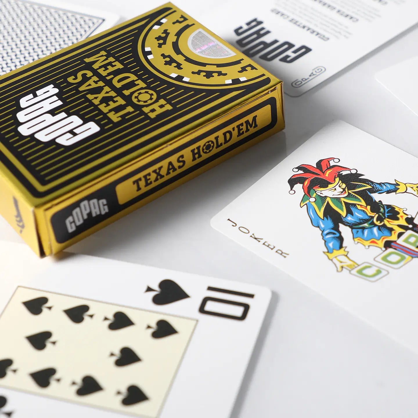 Copag Texas Hold’em Plastic Single Decks - Jumbo Index