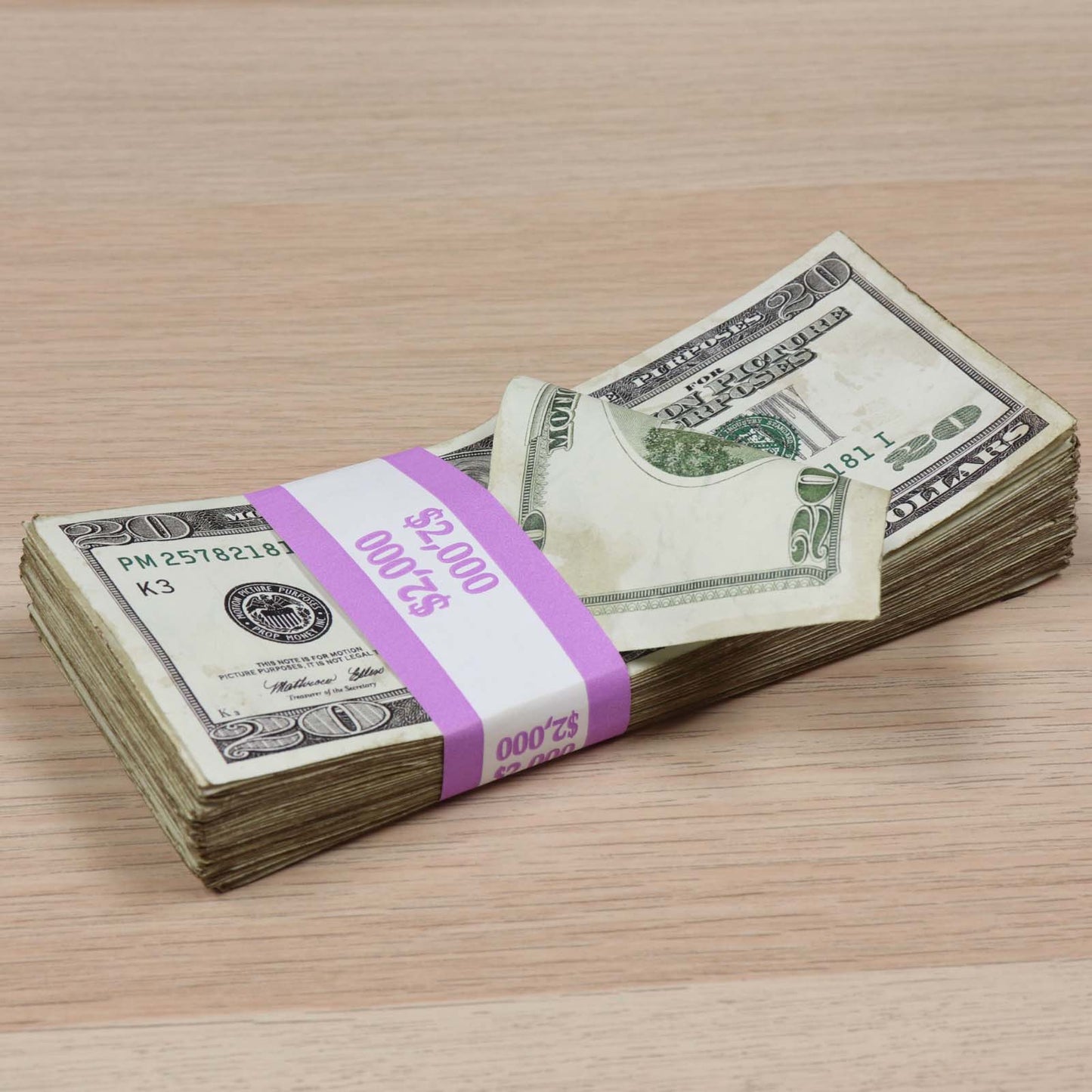 $2,000 RealAged® Full Print 2000 Series Stack