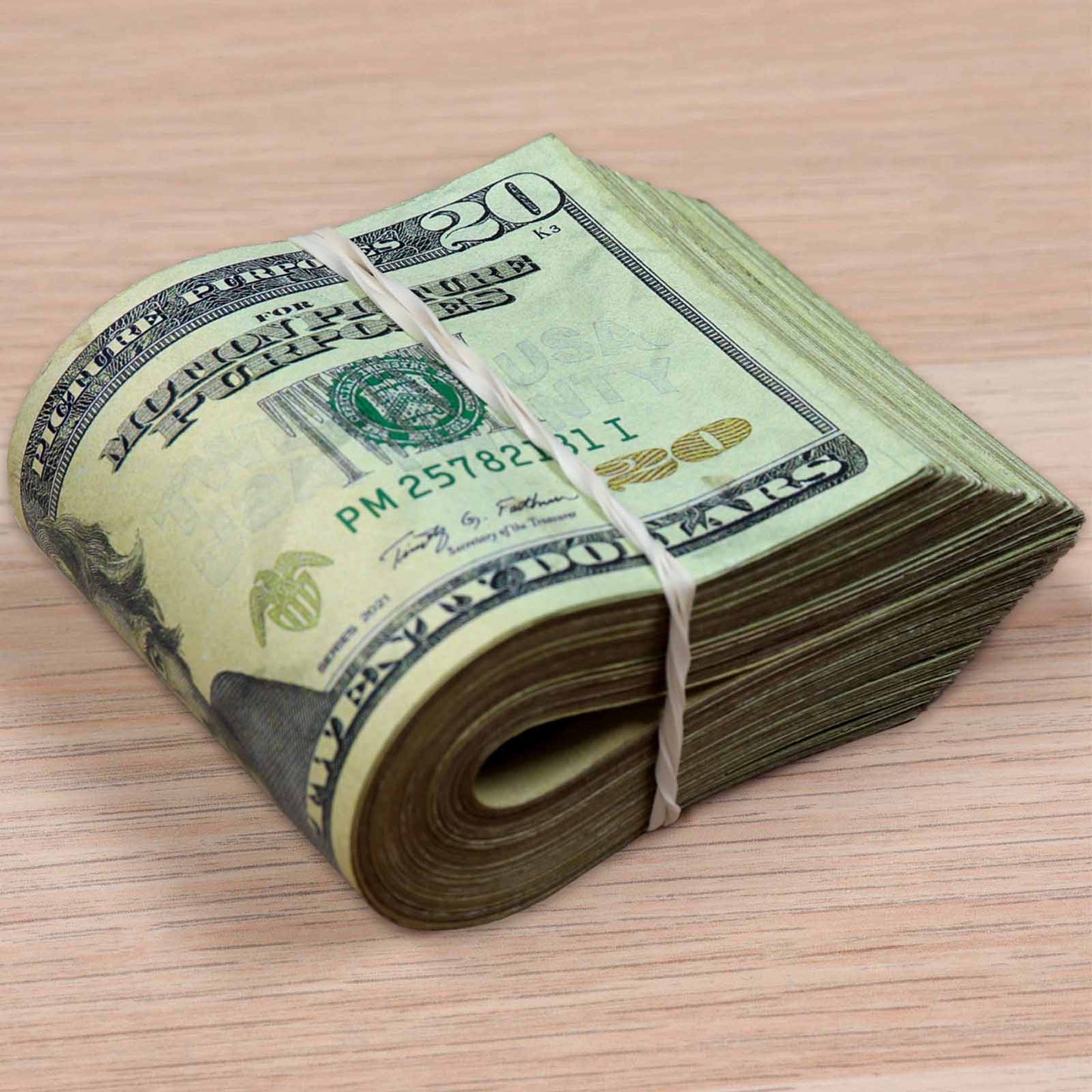 $34,000 RealAged® Full Print New Series Stacks & Bands Pack