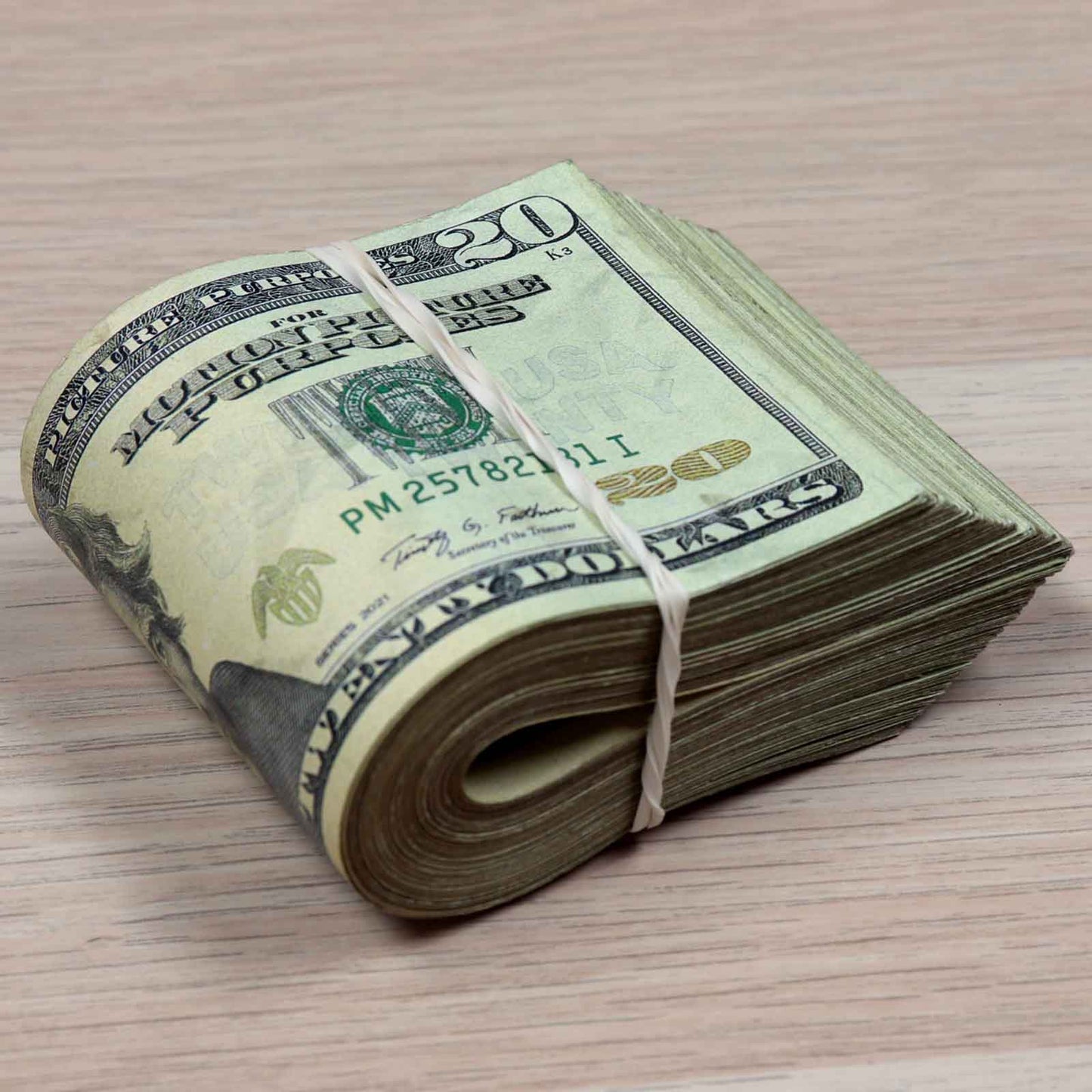 $7,000 RealAged® Full Print New Series Stack & Band Pack