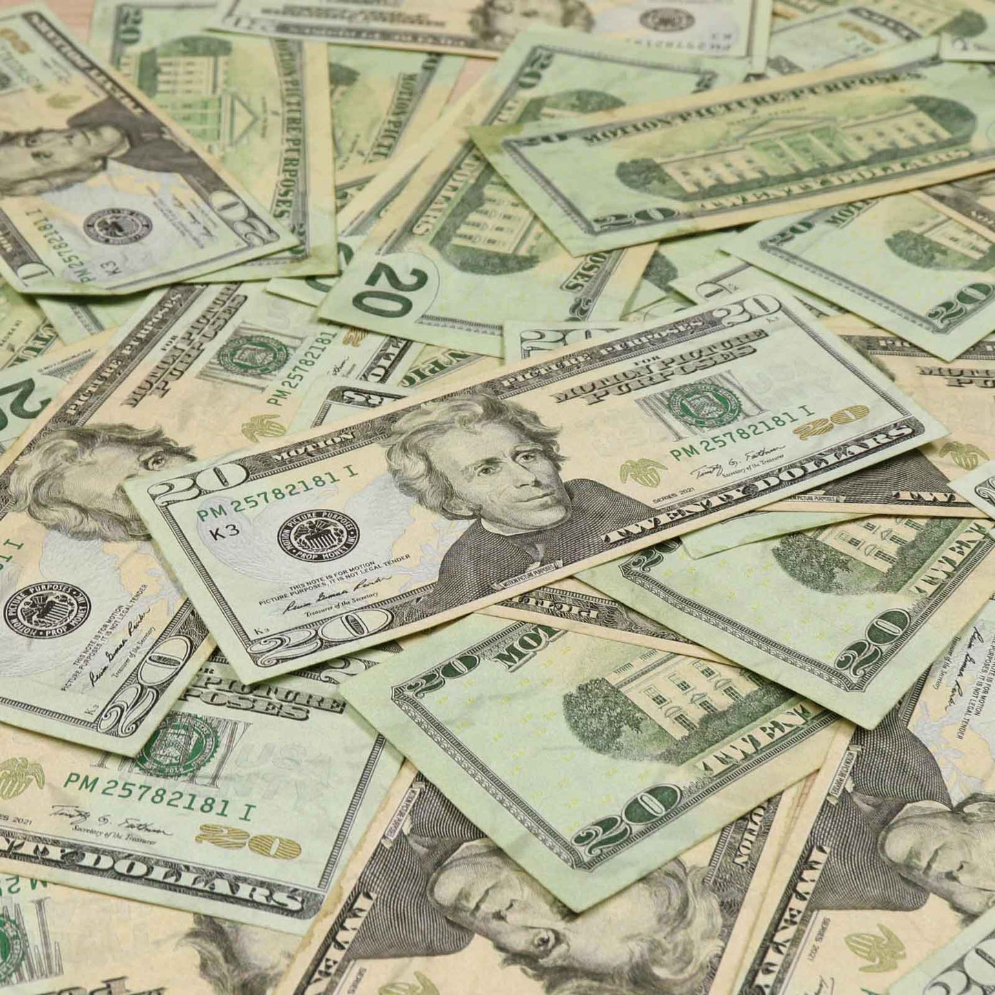 $12,000 RealAged® New Series Full Print Stack & Band Pack