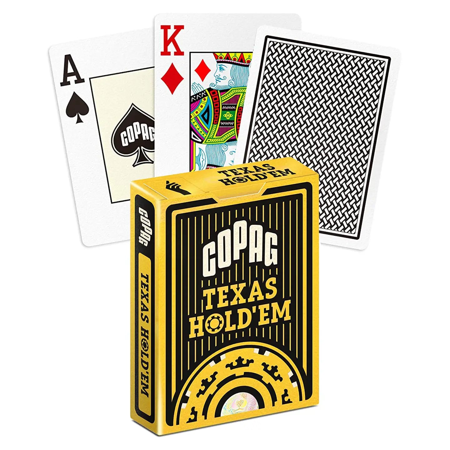 Copag Texas Hold’em Plastic Single Decks - Jumbo Index