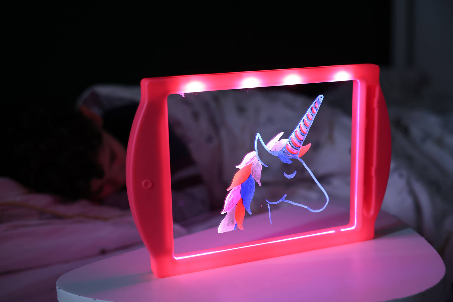 Glow Art Magic Drawing Board by Marvin’s Magic - Pink