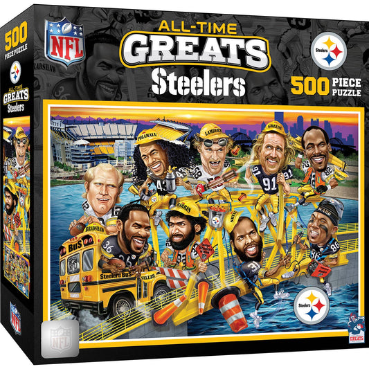 Pittsburgh Steelers NFL All-Time Greats 500pc Jigsaw Puzzle
