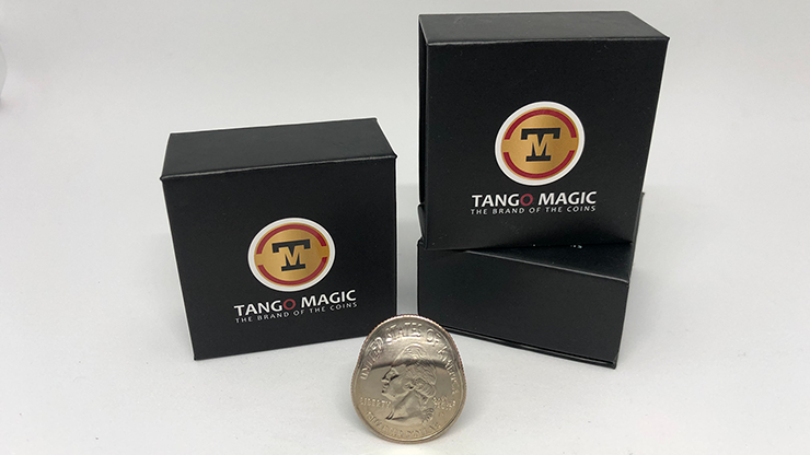 Stretched Coin Quarter Dollar by Tango- (D0095)