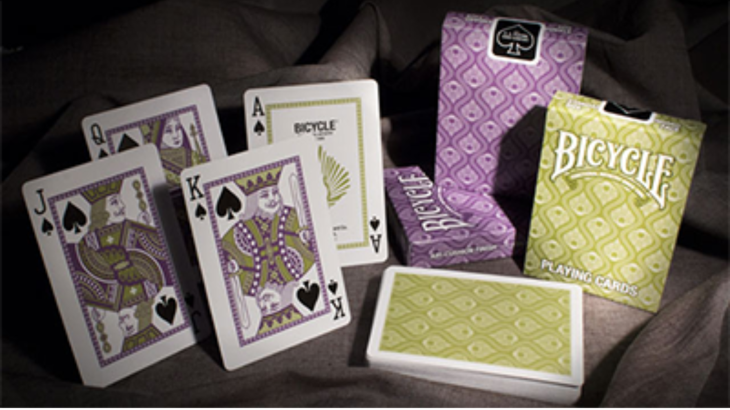 Bicycle Peacock Deck (Green) by USPCC