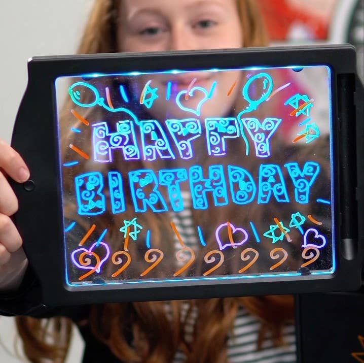Glow Art Magic Drawing Board by Marvin’s Magic - Black