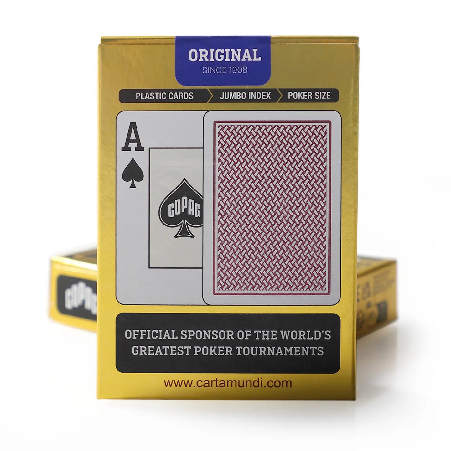 Copag Texas Hold’em Plastic Single Decks - Jumbo Index