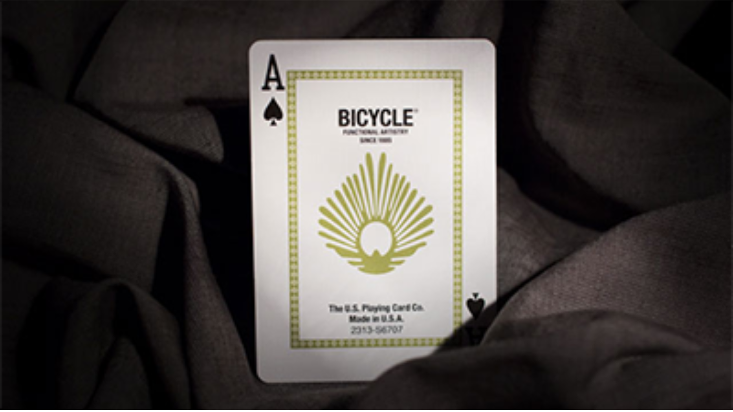Bicycle Peacock Deck (Green) by USPCC