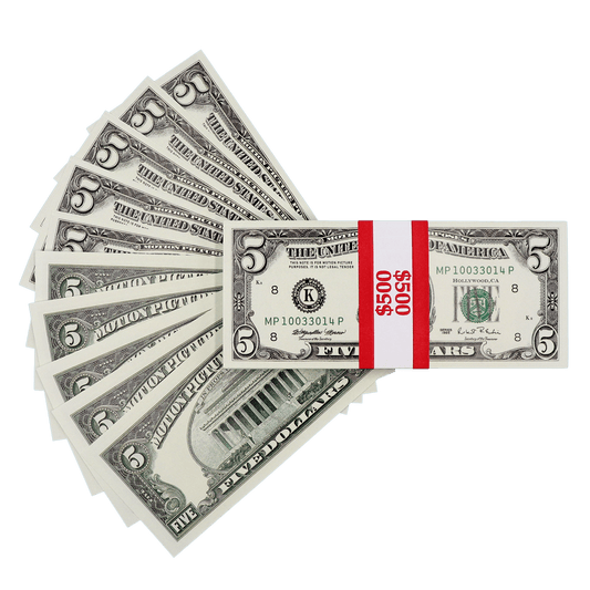 $500 Full Print 1990 Series Stack