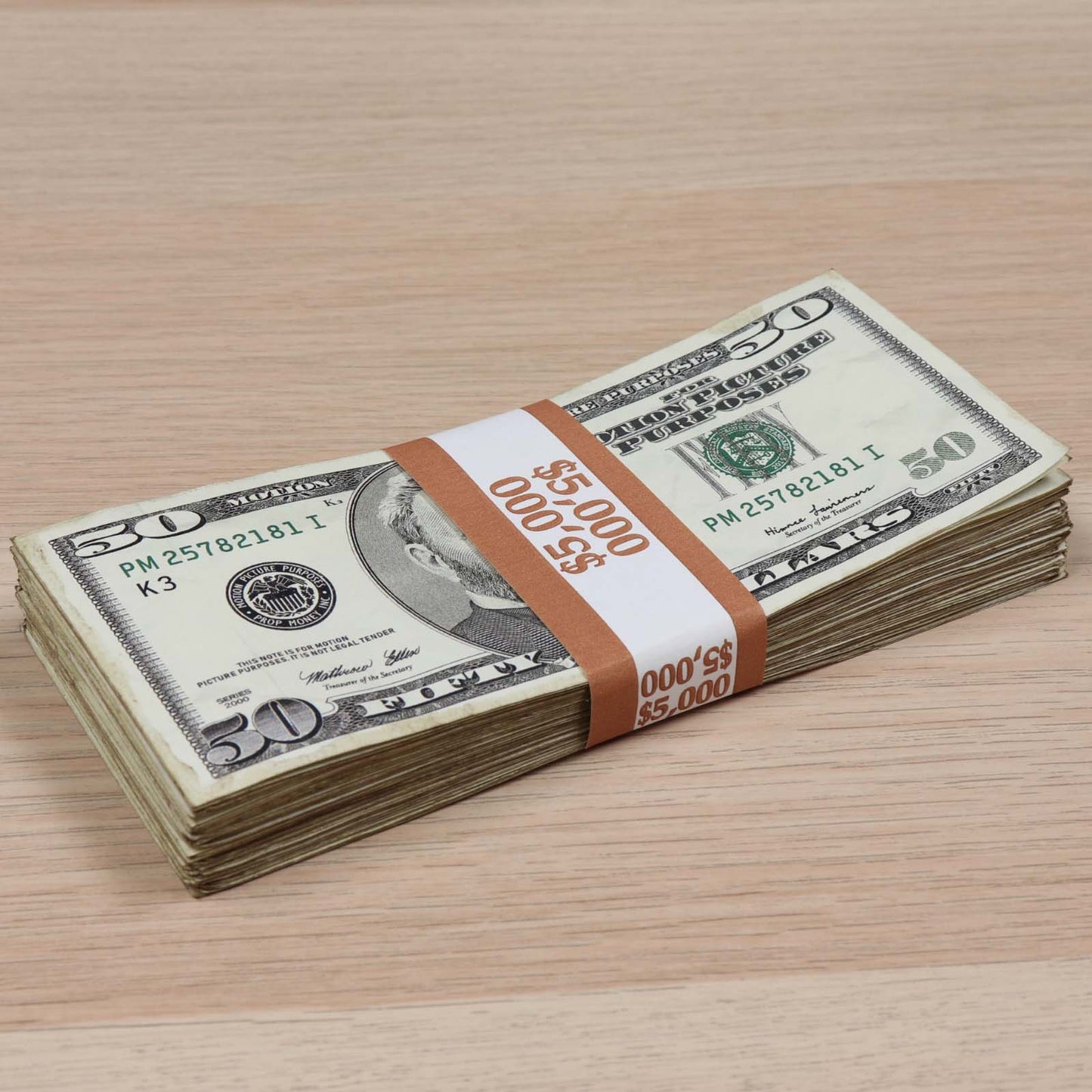 $5,000 RealAged® Full Print 2000 Series Stack