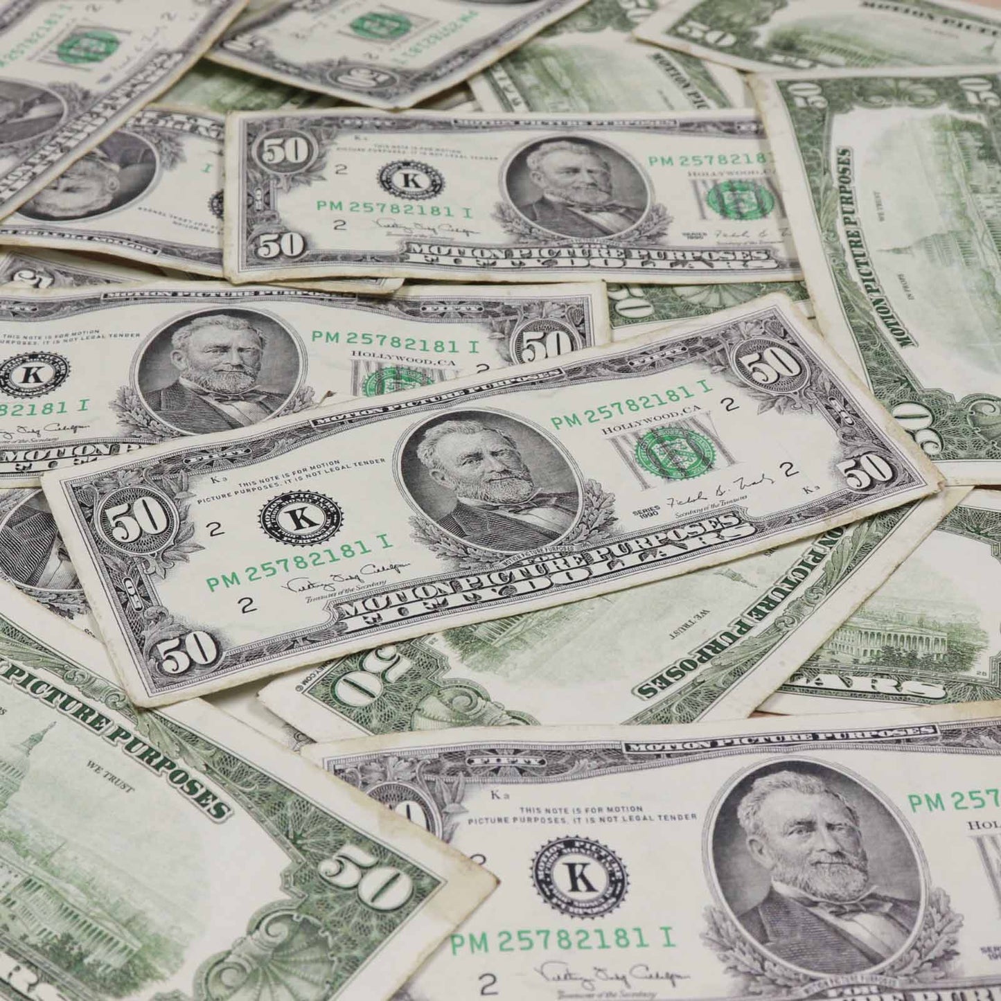 $5,000 RealAged® Full Print 1990 Series Stack