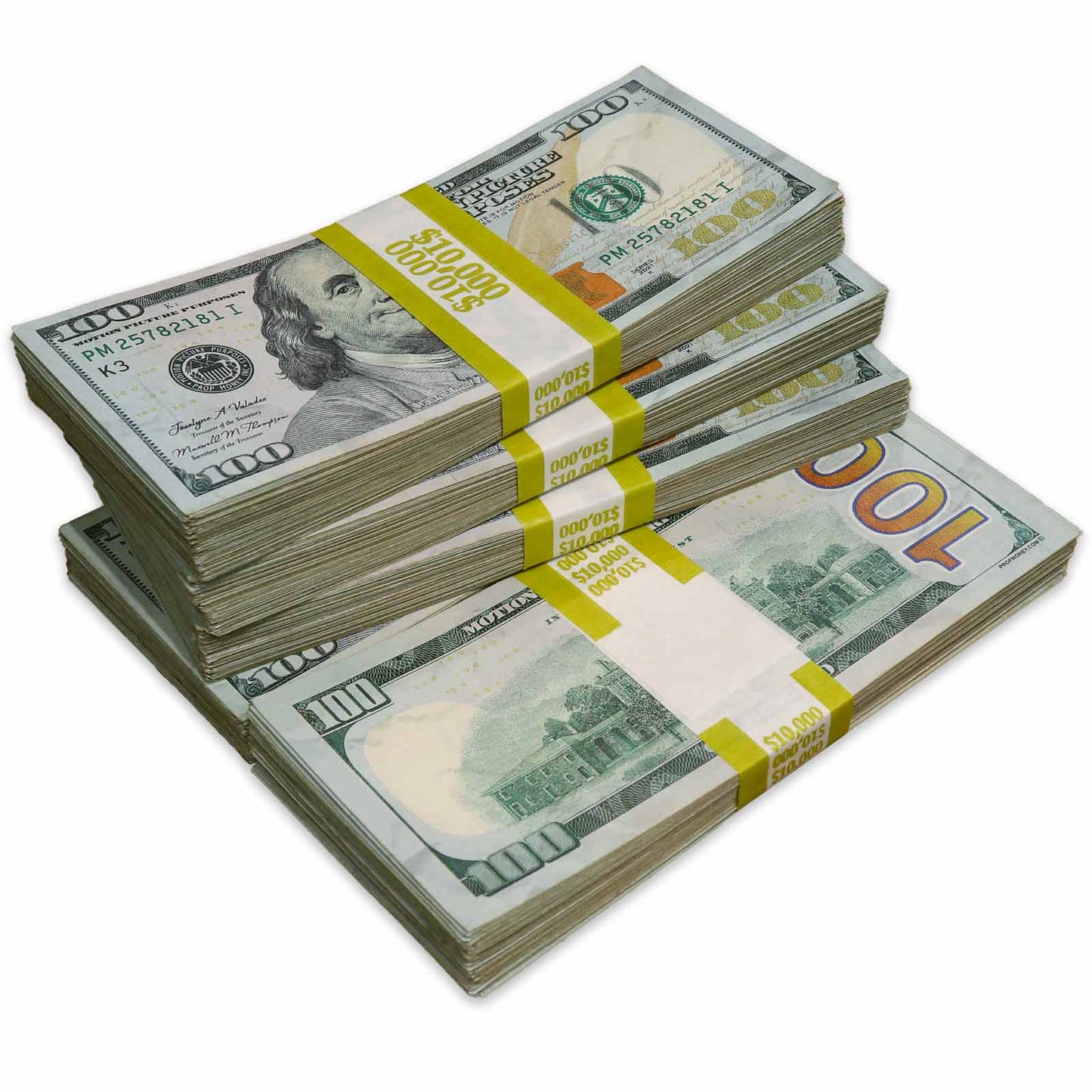 $50,000 RealAged® Full Print New Series Stacks