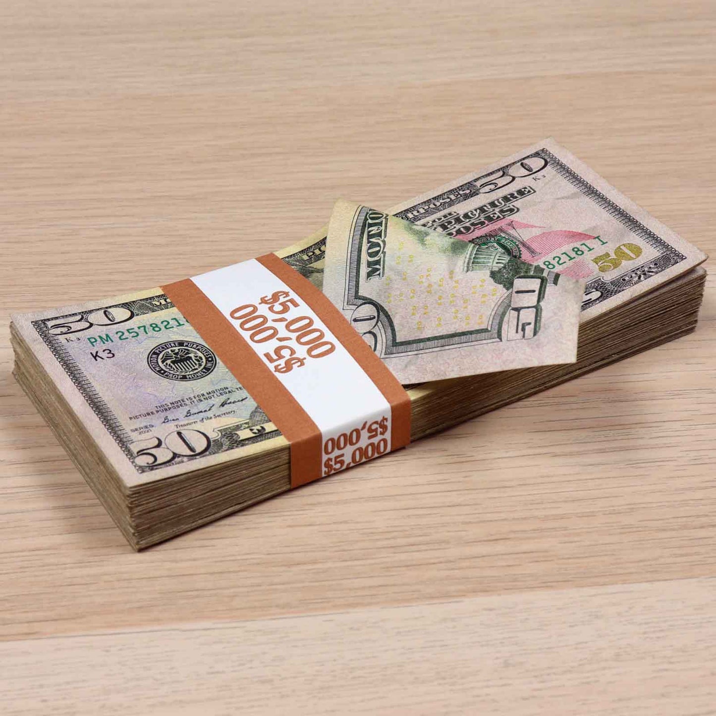 $7,000 RealAged® Full Print New Series Stack & Band Pack