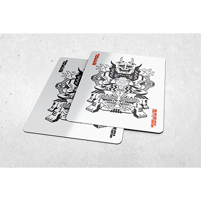 Bicycle Ultimate Universe Gray Scale Playing Cards by Gamblers Warehouse