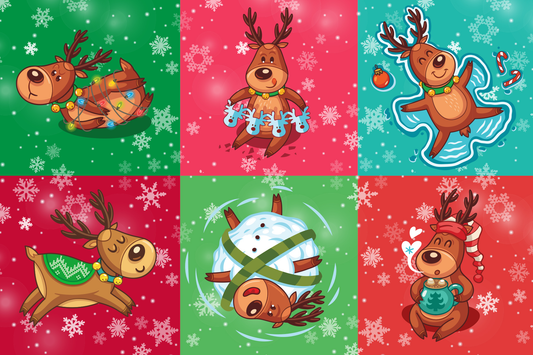 HOLIDAYS REINDEER GAMES Impulse stocking stuffer gift puzzle-Alternate Worlds Magic