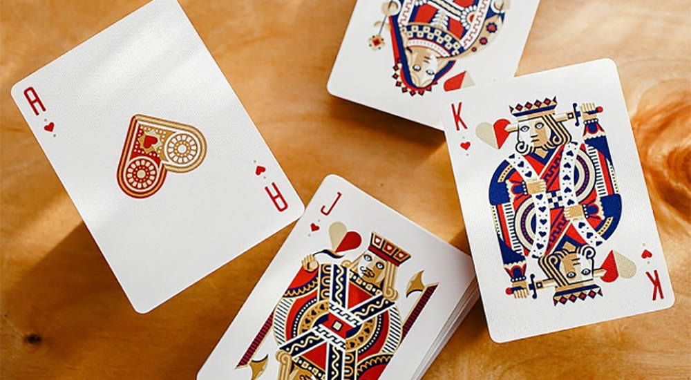 DKNG (Red Wheel) Playing Cards by Art of Play