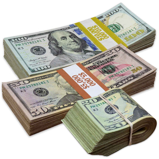 $17,000 RealAged® Full Print New Series Stacks & Band Pack