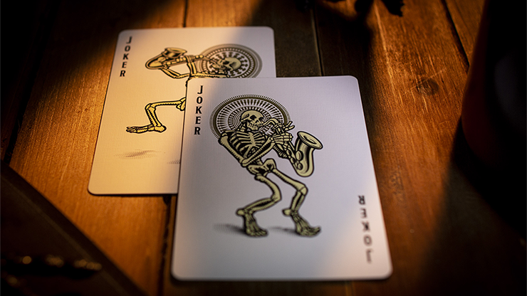 Skelstrument Playing Cards Printed by US Playing Card