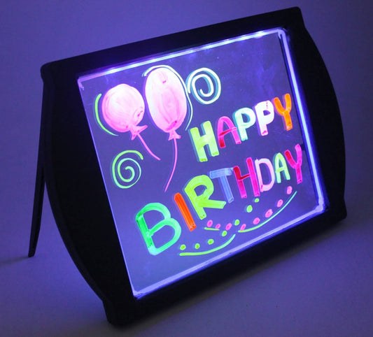 Glow Art Magic Drawing Board by Marvin’s Magic - Black-Alternate Worlds Magic