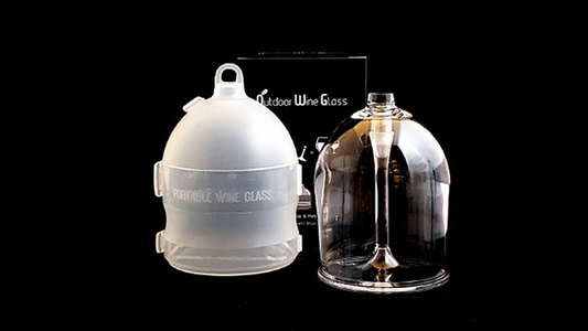 OUTDOOR WINE GLASS by JL Magic - Trick-Alternate Worlds Magic