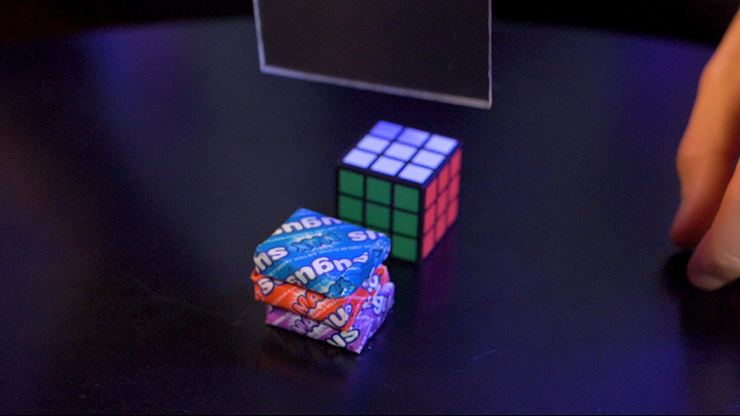 Mirror Mini Rubik Cube (Gimmick and Online Instructions) by Rodrigo Romano - Trick