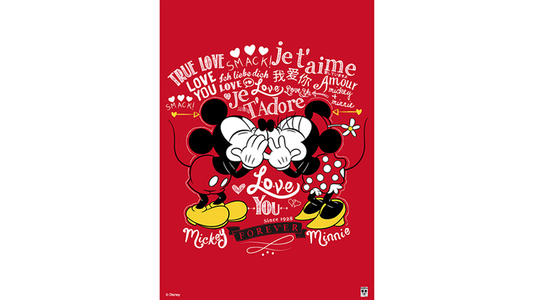 Paper Restore (MICKY & MINI LOVE) by JL Magic - Trick