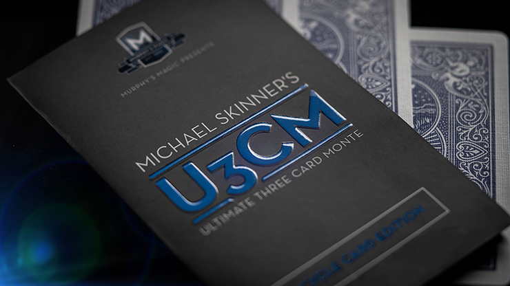 Michael Skinner's Ultimate 3 Card Monte (Blue) by Murphy's Magic Supplies Inc. - Trick-Alternate Worlds Magic