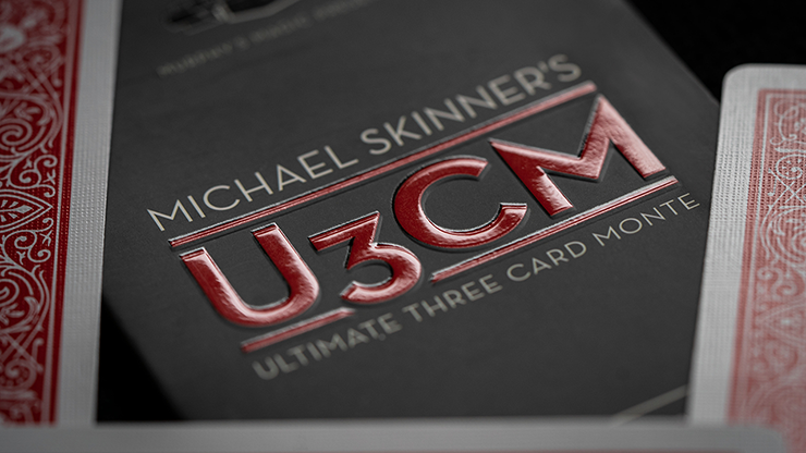 Michael Skinner's Ultimate 3 Card Monte (Red) by Murphy's Magic Supplies Inc. - Trick-Alternate Worlds Magic