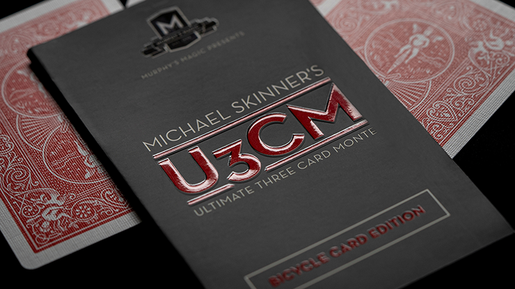 Michael Skinner's Ultimate 3 Card Monte (Red) by Murphy's Magic Supplies Inc. - Trick-Alternate Worlds Magic