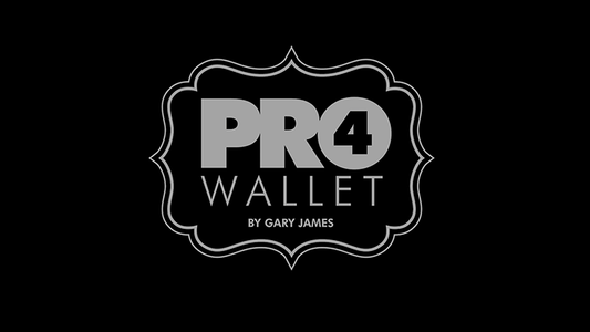 Pro 4 Wallet (Gimmicks and Online Instructions) by Gary James - Trick