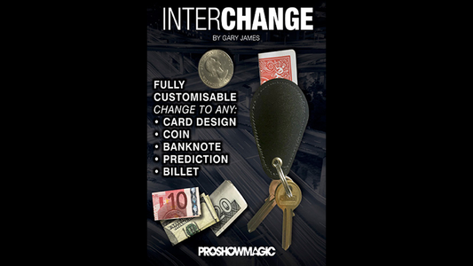 Interchange (Gimmicks and Online Instructions) by Gary James - Trick