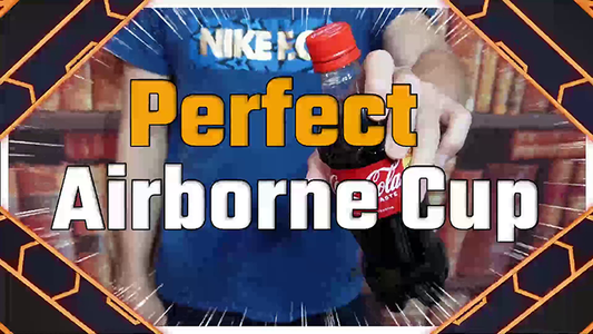 Perfect Airborne Glass & Acrylic cup (Coke) by Tejinaya Magic - Trick