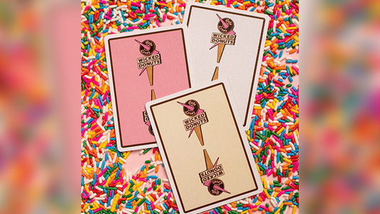 Papa Leon's Wicked Donuts (Strawberry) Playing Cards by Wounded Corner and Cam Toner-Alternate Worlds Magic