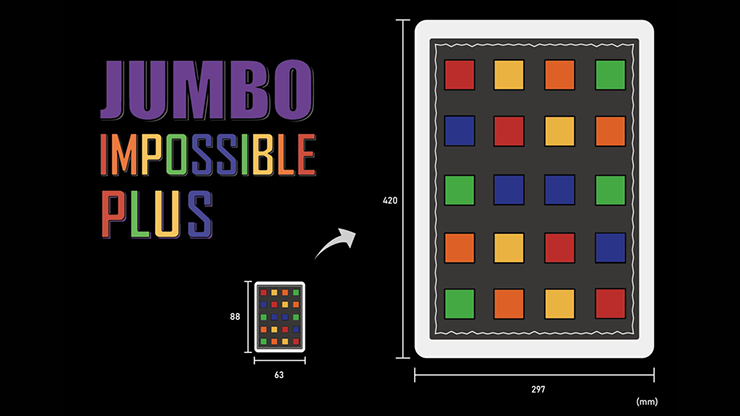 IMPOSSIBLE JUMBO (Gimmicks and Online Instructions) by Hank & Himitsu Magic