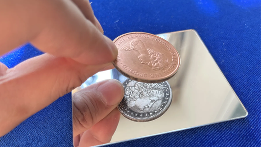 Copper Replica Morgan Double Face Coin by N2G - Trick