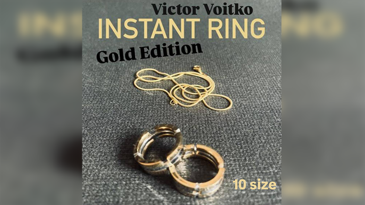 Instant Ring (silver/gold, Size 10) by Viktor Voitko