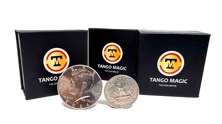 Super Scotch and Soda (US Quarter and Half Dollar) by Tango Magic (D0198)