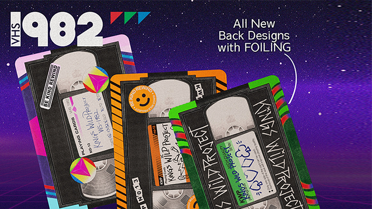 1982 VHS-State Champs Playing Cards by Kings Wild Project