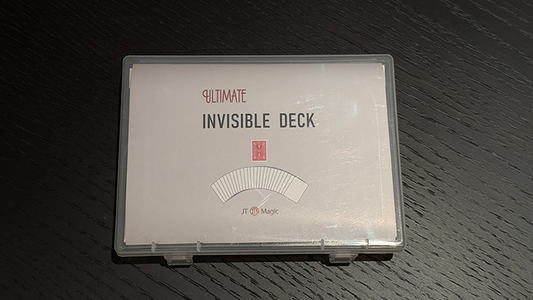 Ultimate Invisible Deck by Sway Liu and JT Magic (Red)-Alternate Worlds Magic