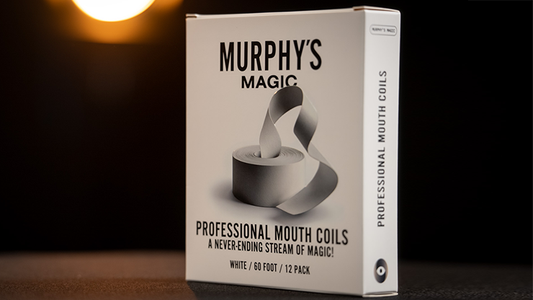 Professional Mouth Coils 60ft white (12pk) by Murphy's Magic-Alternate Worlds Magic