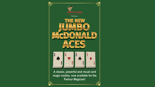 Jumbo McDonald Aces by Twister Magic (Blue)-Alternate Worlds Magic