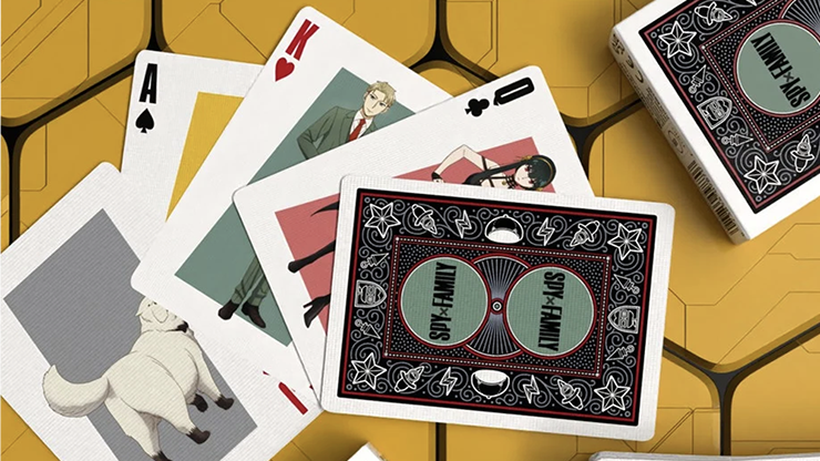 Bicycle Spy Family Playing Cards by US Playing Card
