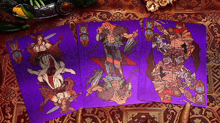 The Norse Myths Series (Fenrir) Playing Cards