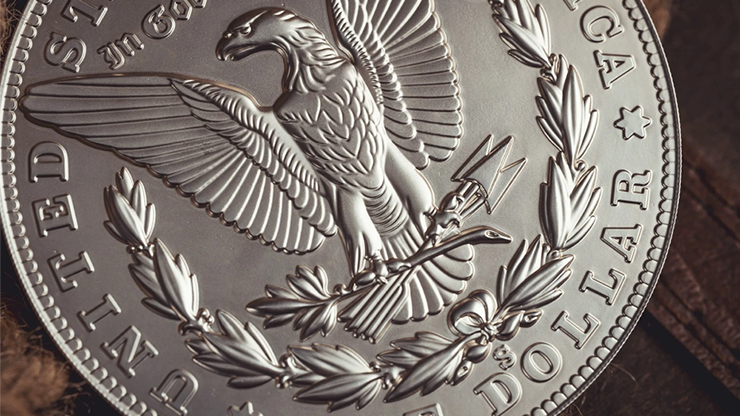 Bacon Jumbo Coin (Morgan) by Bacon Magic-Alternate Worlds Magic