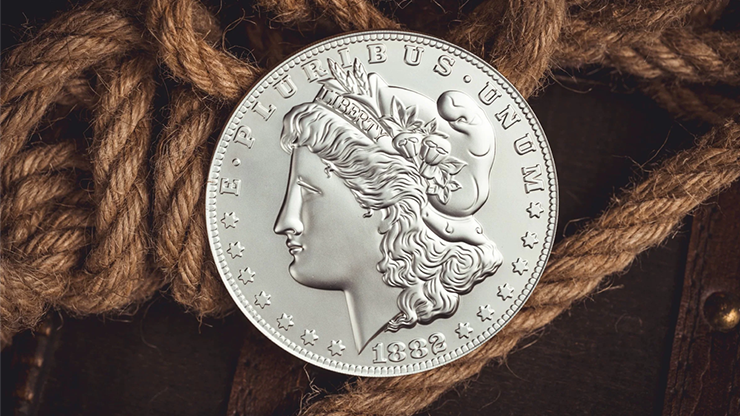 Bacon Jumbo Coin (Morgan) by Bacon Magic-Alternate Worlds Magic